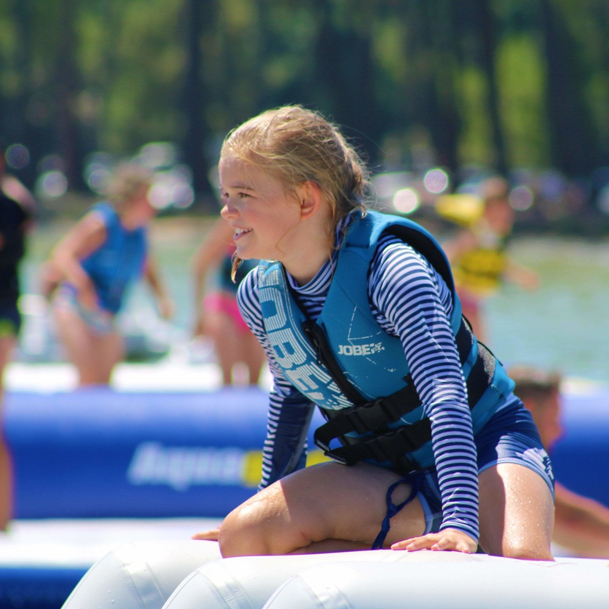 Kids Boys Girls Swimwear UPF 50+ UV Long Sleeve Stripe Surf Rash
